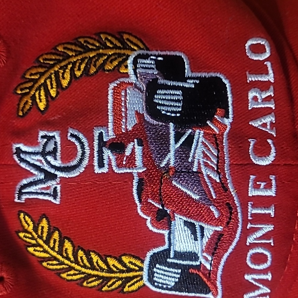 Monte Carlo Car Racing Adjustable Hat Embroidered - Picture 2 of 8